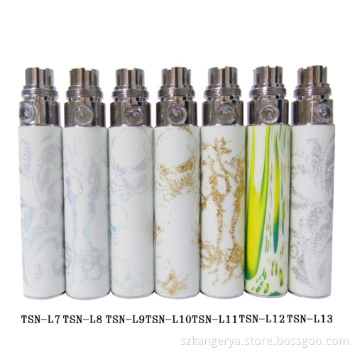 New Arrival E Cigarette Luminous Tsn EGO Battery, Green Light EGO Battery in Dark Place